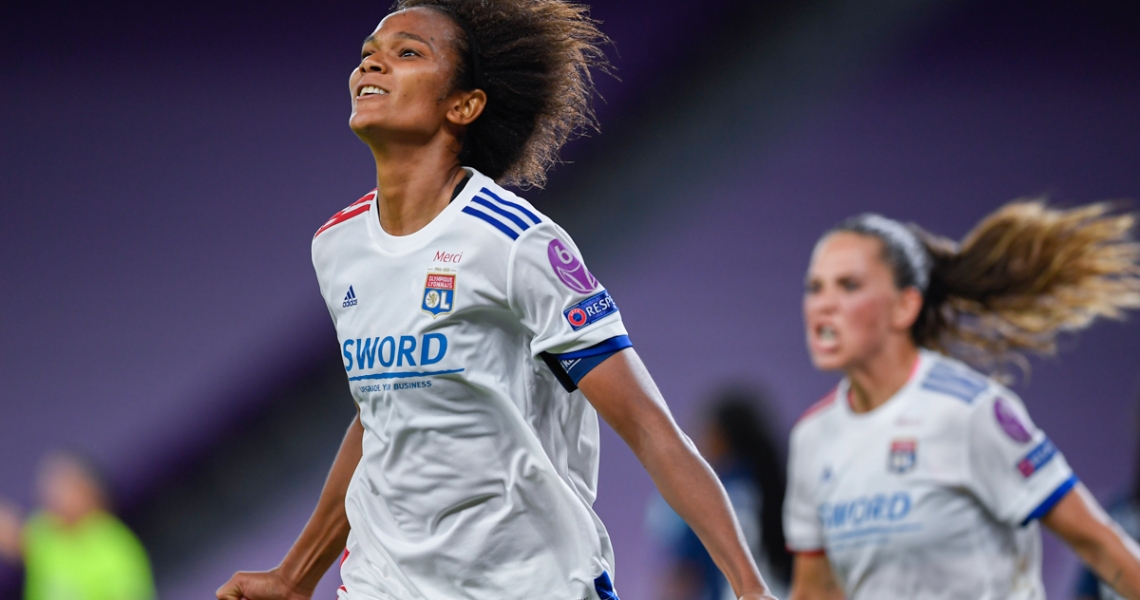 Ligue des champions féminine : Wendie Renard propulse Lyon en finale d'un coup de tête