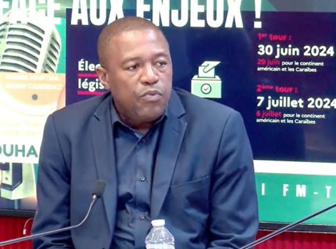 Daniel Martial Henry pour parler des "Enjeux des législatives 2024 à Mayotte