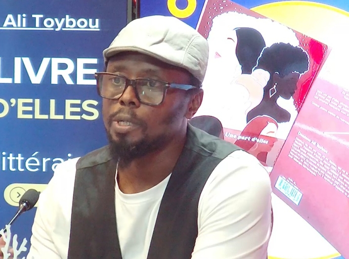 Dominus A Toybou, auteur, poète, passionné de l’âme humaine "Une part d'elles"