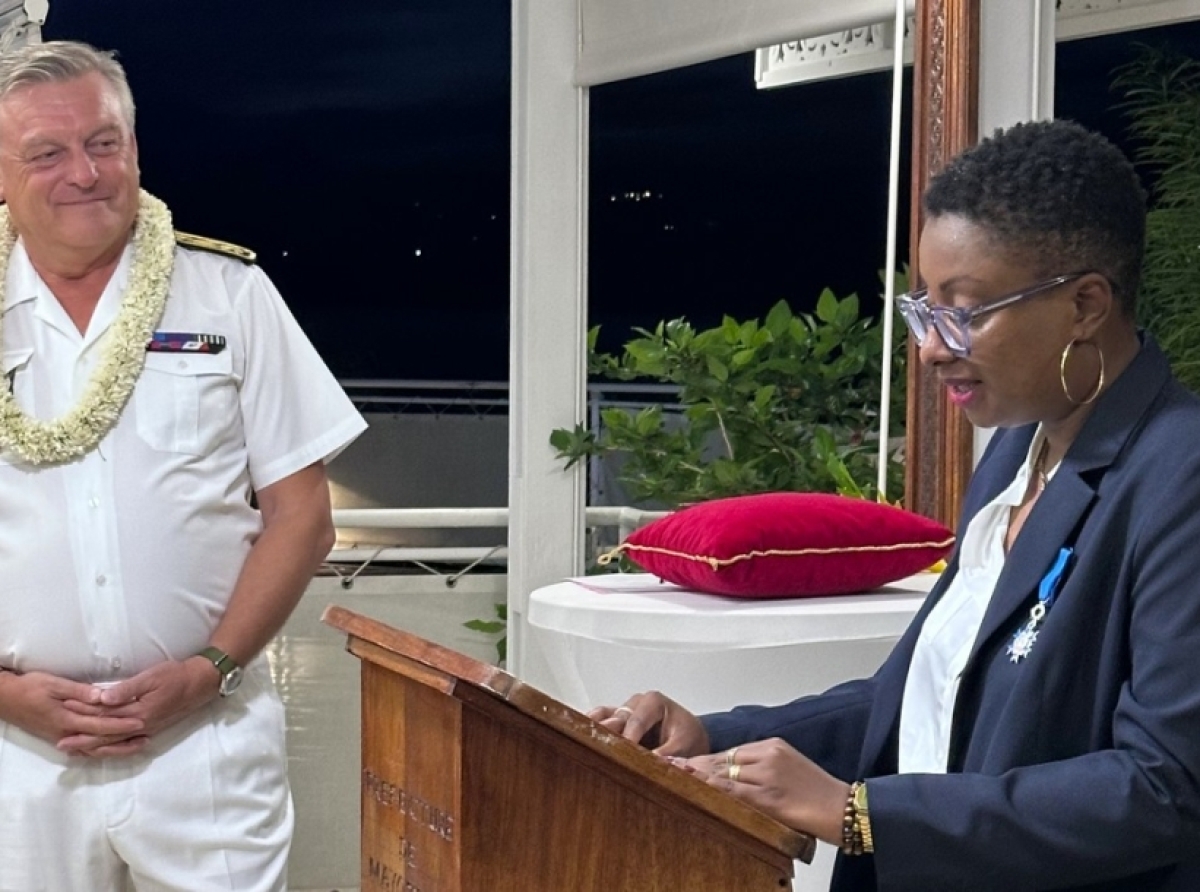 Jacqueline GUEZ décorée de l’Ordre national du Mérite